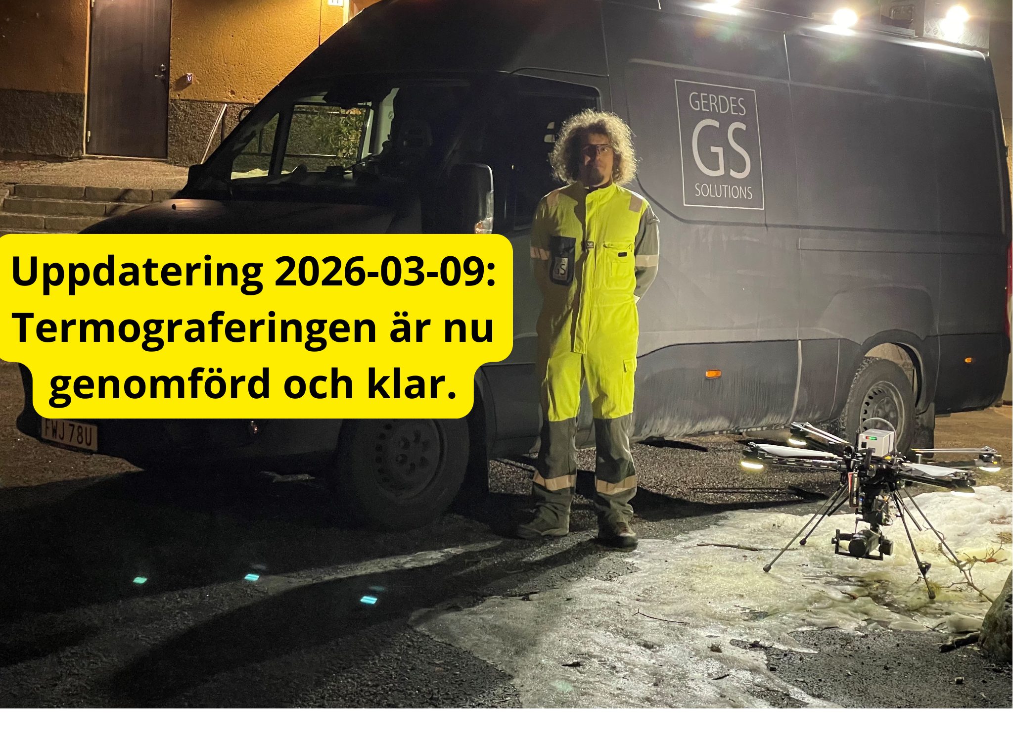 Termograferingen ar genomford och klar