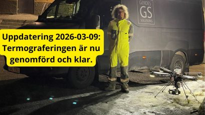 Termograferingen ar genomford och klar